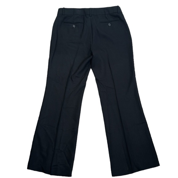 Theory black wool blend pants size 4 office career - Picture 3 of 9